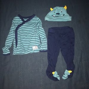 Matching set. Shirt, Pants and Hat